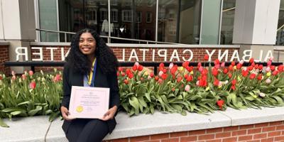Upstate student receives SUNY’s highest academic honor